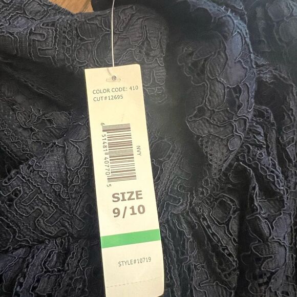 NWT Jump party/ocassion Lace Black Halter Dress. Women’s size 9/10 juniors. - Picture 5 of 10